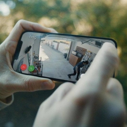 Videocamere di sorveglianza Ring Indoor Cam 2nd Gen FullHD Visione Notturna Interna Audio Bidirezionale Controllo Vocale