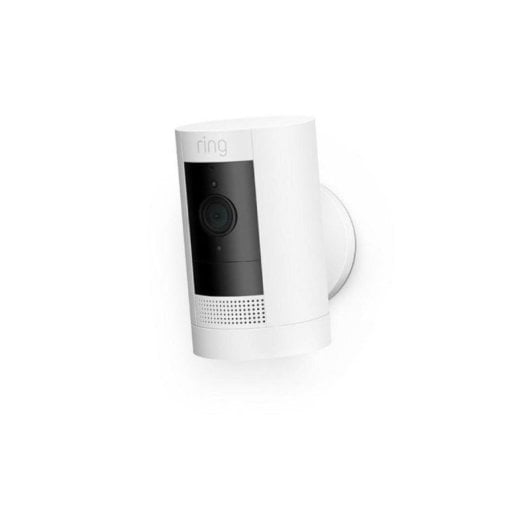 Câmara de Segurança IP Ring Stick Up Cam Battery Wireless 1080p Visão Nocturna Int/Ext Branca