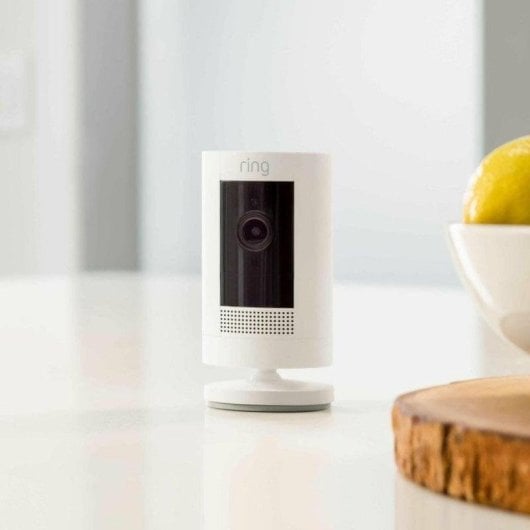 Câmera de vigilância Ring Stick Up Cam Battery FullHD Visão Noturna Interno e Externo Áudio Bidirecional