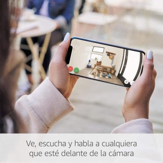 Câmera de vigilância Ring Stick Up Cam Battery FullHD Visão Noturna Interno e Externo Áudio Bidirecional