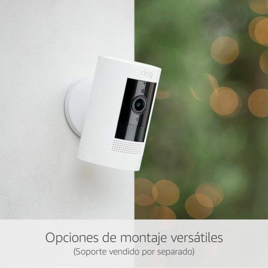 Câmera de vigilância Ring Stick Up Cam Battery FullHD Visão Noturna Interno e Externo Áudio Bidirecional