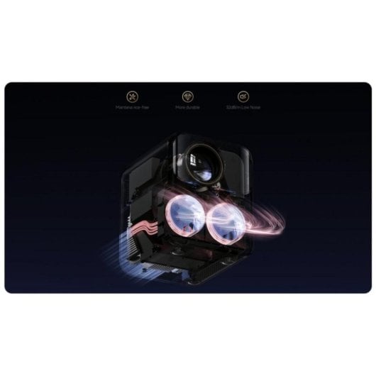 Proyector Wanbo Mozart 1 Pro 2025 FullHD 1200 Lúmenes 120" Lámpara LCD Google TV Smart