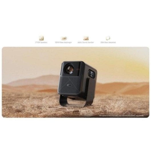 Proyector Wanbo Mozart 1 Pro FullHD 1200 Lúmenes 120" Lámpara LCD Google TV Smart