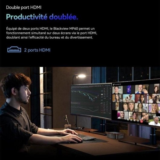 Mini PC Blackview MP60 Intel N150 16GB 512GB SSD Intel Graphics Windows 11