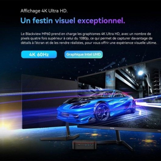 Mini PC Blackview MP60 Intel N150 16GB 512GB SSD Intel Graphics Windows 11