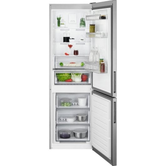 AEG RCB632E9MU Frigorífico Combi No Frost 186cm 330L E Acero Inoxidable