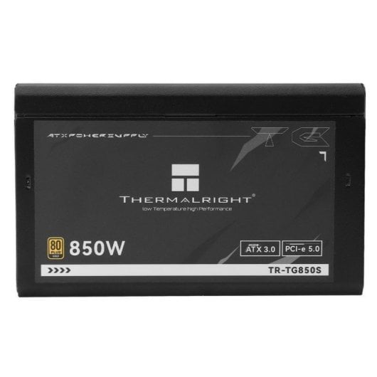 Netzteil Thermalright 850W 80 PLUS Gold TG-850S Feste Kabel Schutzfunktionen 120 mm Lüfter