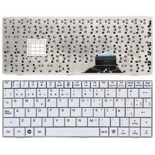 Laptop-Tastatur Asus Eee PC 700 701 900 901 V072462ak2 Okna-021sp03