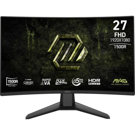 Monitor MSI MAG 274CF X24 27" FullHD 240Hz VA Curved 0,5ms FreeSync Premium HDR