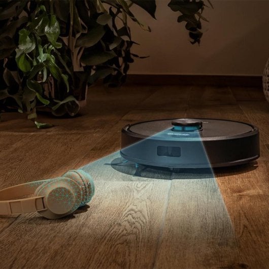 Robot Aspirador y Fregasuelos Cecotec Conga M50 Navegación Láser 5.000 Pa Control APP WiFi