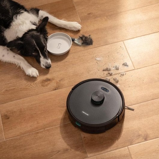 Robot Aspirador e Limpador de Chão Cecotec Conga M70 Navegação Laser 20000 Pa Especial Animais de Estimação