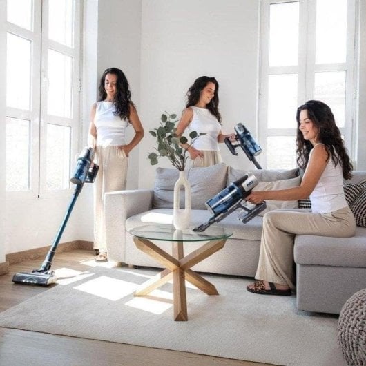 Akku Staubsauger Cecotec Conga Rockstar RS50 400W 60min Anti-Verhedderung Tierhaare 0.5L