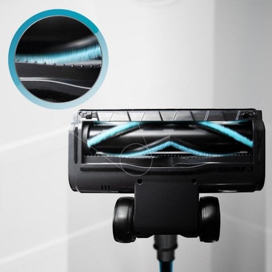 Aspirador Vertical Sem Fio Cecotec Conga Rockstar RS50 400 W 120 AW Ecrã LED sistema HairOut