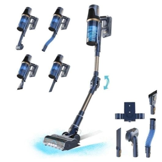 Aspirapolvere senza Fili Cecotec Conga Rockstar RS70 Pet Flex 500W 65 min Anti-groviglio Animali 0,5L