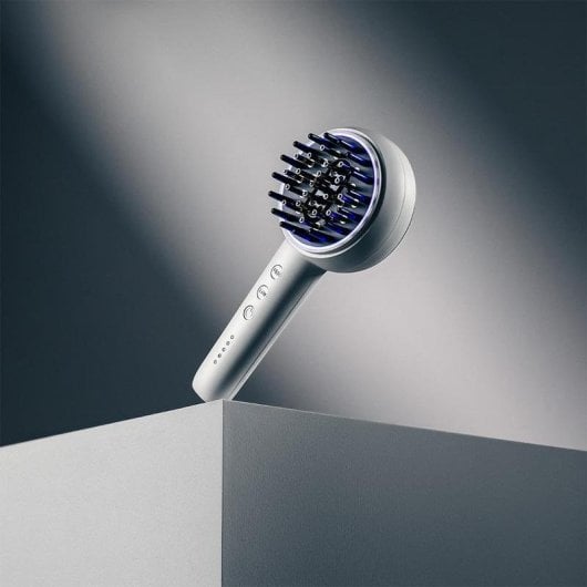 Spazzola HairCare Revitalize TotalCare Cecotec Microcorrenti EMS 5 Livelli LED Serum