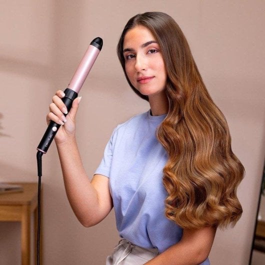 Enrolador de Cabelo Cecotec SurfCare 3200 TwistWaves Cerâmico 32mm 140-200°C Com Acessórios