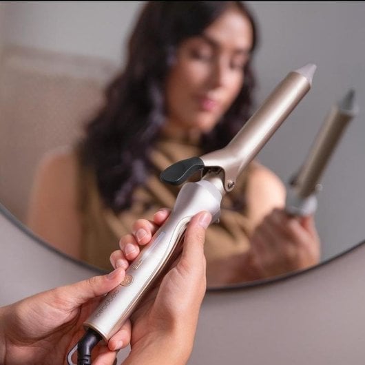 Rizador Cecotec SurfCare CurlClip 25 mm Cerámica Queratina Aceite Argán