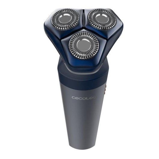 Rasoio Elettrico Viso Cecotec PrecisionCare Elite Senza Filo 70min Impermeabile Lame Inox