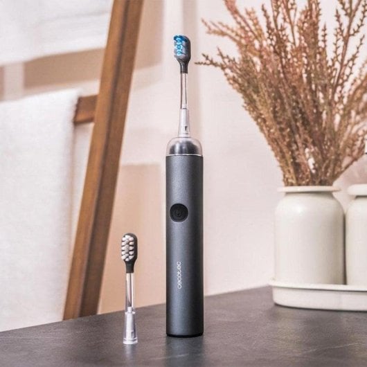 Cepillo de dientes sónico Cecotec ToothCare UltraSonic EliteSwing 66000 rpm 2 cabezales 4 modos IPX7