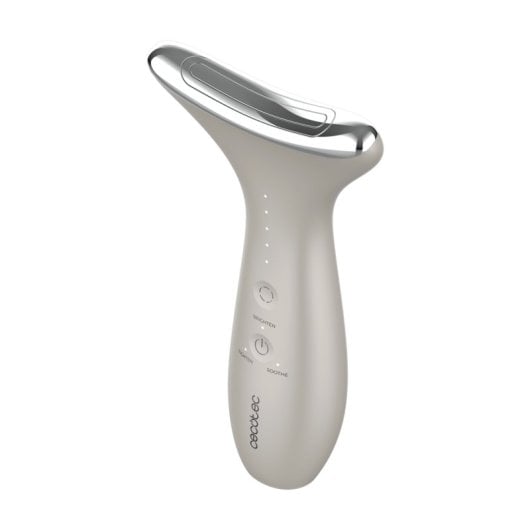 Cepillo facial Cecotec FaceCare Face&Neck Pro LED EMS vibración calor