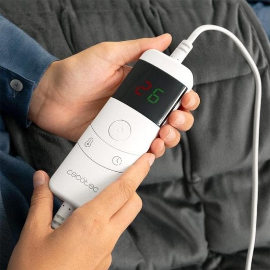 Almohadilla térmica Cecotec HeatConfort 4000 Weighted 30x60 cm 10 temperaturas 2 kg