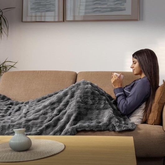 Manta elettrica Cecotec HeatConfort Noa 160x130cm 10 livelli temperatura LCD autospegnimento