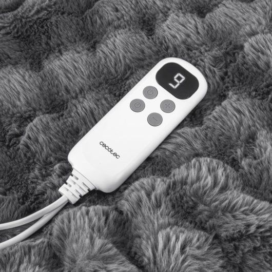 Manta elettrica Cecotec HeatConfort Noa 200x180cm 10 Livelli Timer LCD Auto Off