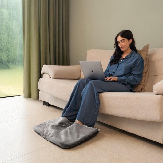 Calentador de pies Cecotec HeatConfort FootWarmer Deluxe 55x45 cm antideslizante