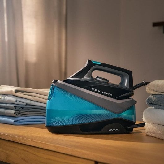 Centro de planchado Cecotec IronHero H-2800 Station 2800W Suela Cerámica Vapor 135g/min