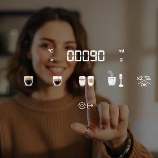 Cafetera Superautomática Cecotec Cremmaet Latte 1,1 L 19 bares con depósito de leche