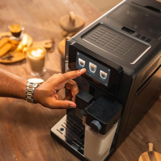 Caffettiera Superautomatica Cremmaet Latte Compact 1,1L 19 bar con serbatoio latte e display touch