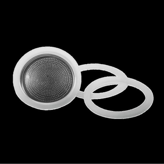 Accessoire Filtre Cafetière Cecotec Piccolina Filter 9 Aluminium 1 filtre 3 joints