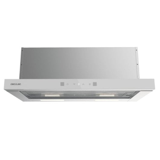 Campana extractora Cecotec Bolero Flux TLT 604400 Telescopica 60cm vetro bianco controllo touch DC motore
