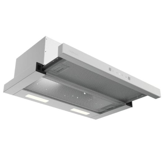 Campana extractora Cecotec Bolero Flux TLT 604400 Telescopica 60cm vetro bianco controllo touch DC motore