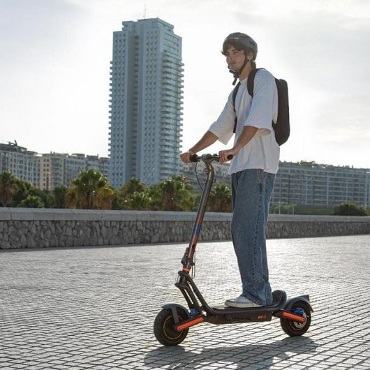 Patinete eléctrico Cecotec Bongo GS65 2x2 XXL 750W Autonomía 65km Doble suspensión Ruedas 10" Negro