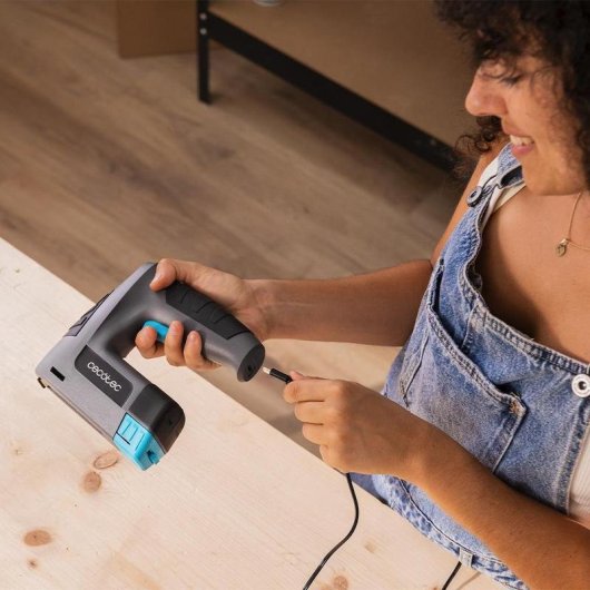 Grappeuse sans fil Cecotec FastTacker 4000 4V 1500mAh 2en1 avec accessoires