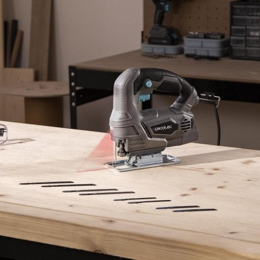 Stichsäge Cecotec MultiCut 4000 400W variabler Schnitt 2m Kabel 8 Sägeblätter