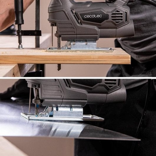 Stichsäge Cecotec MultiCut 4000 400W variabler Schnitt 2m Kabel 8 Sägeblätter