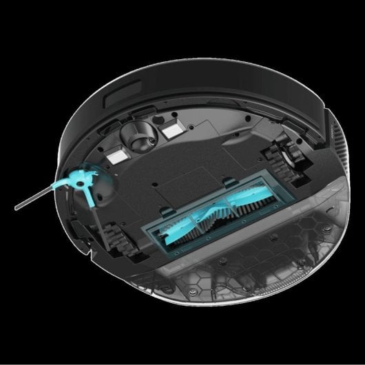 Robot Aspirador e Limpador de Chão Cecotec Conga Y50 Navegação Laser 5000 Pa Base Esvaziamento Automático WiFi APP