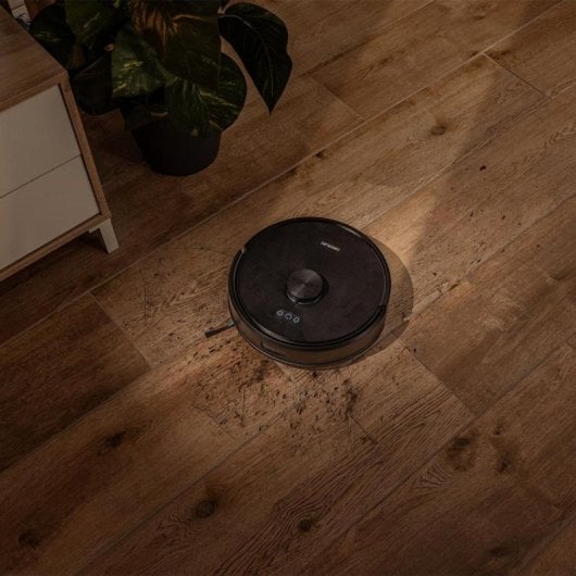 Robot Aspirador e Limpador de Chão Cecotec Conga Y50 Navegação Laser 5000 Pa Base Esvaziamento Automático WiFi APP