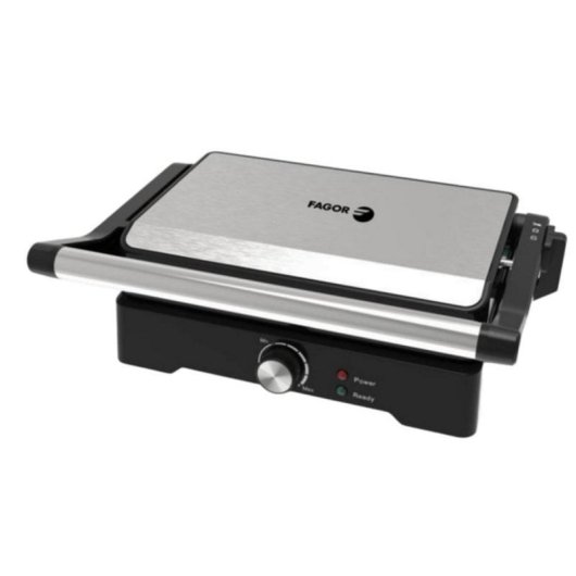 Fagor FGE08021 Grill 1200W Negro Acero Inoxidable