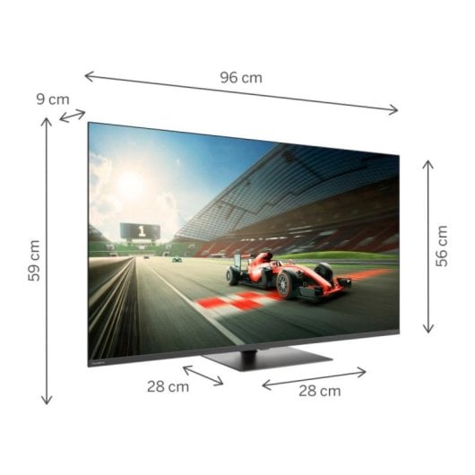 TV Thomson QLED Pro 43QG7C04 43" 4K Ultra HD 144Hz Smart TV Google TV HDR10 Dolby Vision