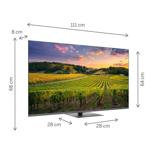 TV Thomson QLED 50QG5C14 50" 4K Ultra HD Smart TV Google TV HDR10 Dolby Vision