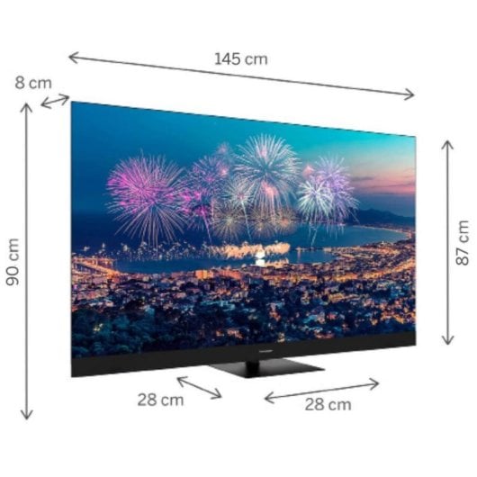 TV Thomson QLED 65" 4K Ultra HD Google TV Dolby Vision Atmos Chromecast