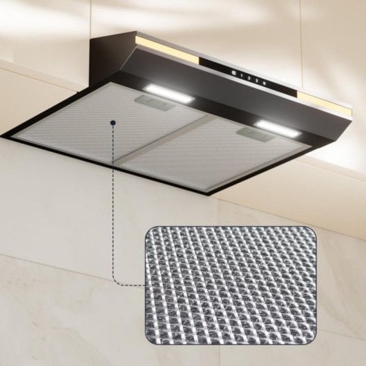 Campana extractora Integrable Motor DC 320m3/h 60cm acero inoxidable control SensorTouch