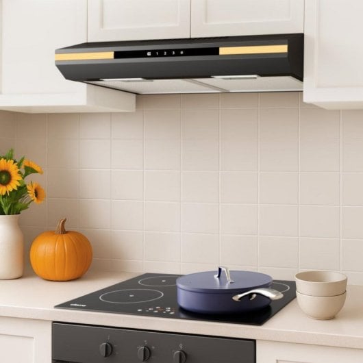 Campana extractora Integrable Motor DC 320m3/h 60cm acero inoxidable control SensorTouch