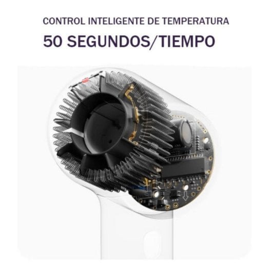 Secador Laifen SE2 motor 108000 rpm, iones negativos, LED multicolor, ultraligero 390 g