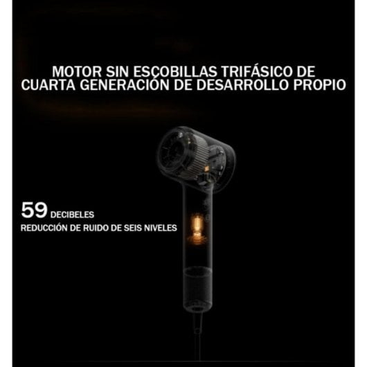 Secador de Pelo Laifen Swift Motor 115000 RPM Iones Negativos Portátil LED