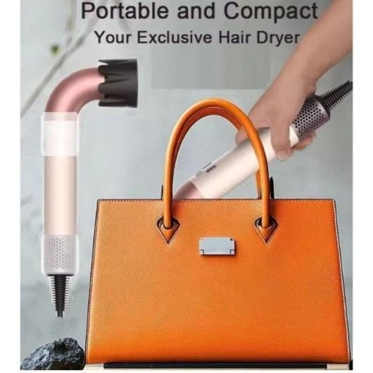 Secador de Cabelo Profissional Arzopa HD18 Iónico 3 Velocidades 3 Temperaturas Silencioso Design Hueco