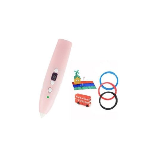 Bolígrafo 3D Antiescaldadura Baja Temperatura Filamento PCL 5 Colores USB